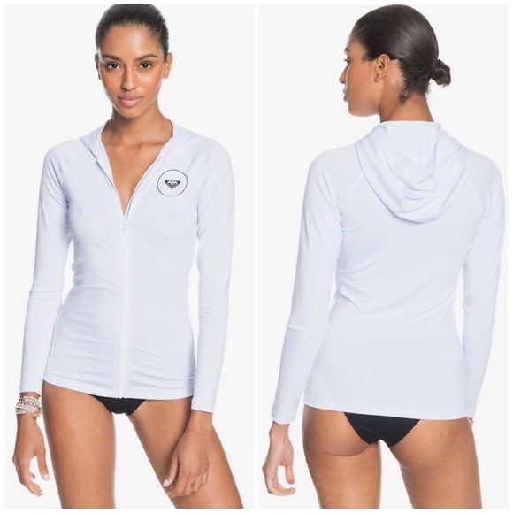 Roxy Other - Roxy Essentials Hoodie Lycra Rashguard